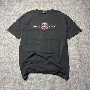 Independent Trucks Stage Nine Skate T-Shirt Black Vintage NHS Early 2000s